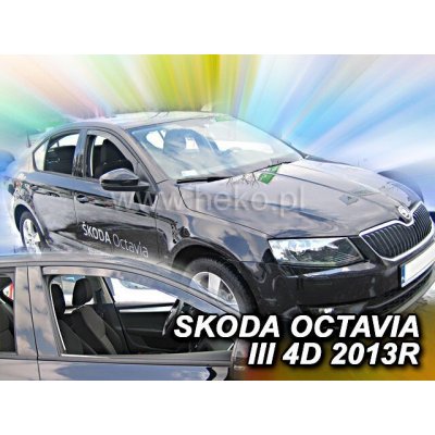 ŠKODA OCTAVIA III-PLEXI OFUKY OKEN HEKO - PŘEDNÍ (2 ks) 28338 – Zboží Mobilmania