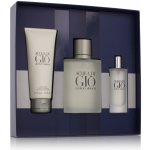 Armani Giorgio Acqua di Gio Pour Homme EDT 100 ml + EDT 15 ml + sprchový gel 75 ml dárková sada – Zboží Mobilmania