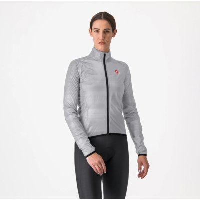 Castelli SQUALL SHELL stříbrná dámská – Zboží Mobilmania