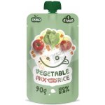 OVKO Bio kapsička zeleninová směs s rýží 90 g – Zboží Dáma