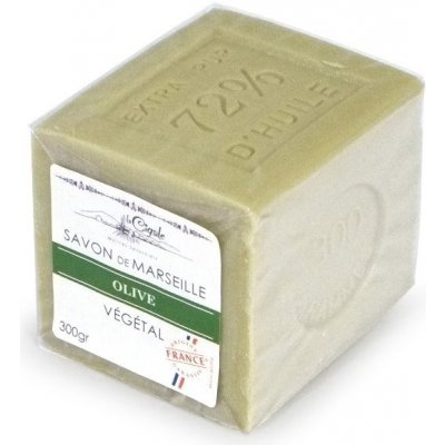 La Cigale Marseillské mýdlo "Cube" Oliva 300 g – Zboží Mobilmania