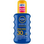 NIVEA Hydratační sprej na opalování Protect & Moisture SPF30 200 ml – Hledejceny.cz