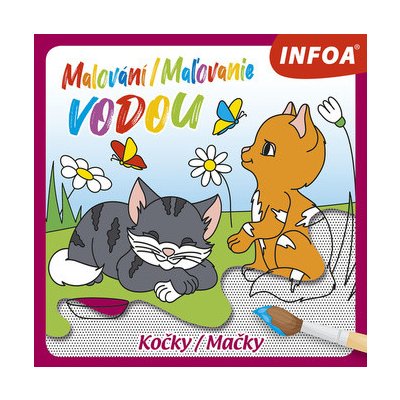 Malování Maľovanie vodou Kočky Mačky – Zbozi.Blesk.cz