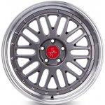 Keskin KT22 8x18 5x114,3 ET40 titan grey lip polished – Hledejceny.cz