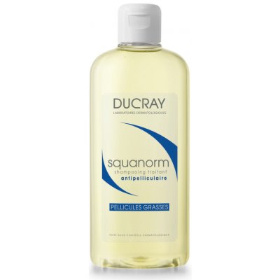 Ducray Squanorm mastné lupy šampon proti lupům 125 ml – Zboží Mobilmania