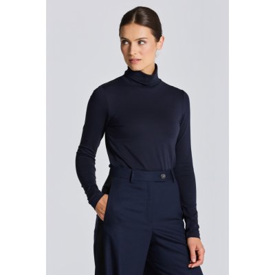 Gant rolák D1. JERSEY LS TURTLENECK modrá – Sleviste.cz