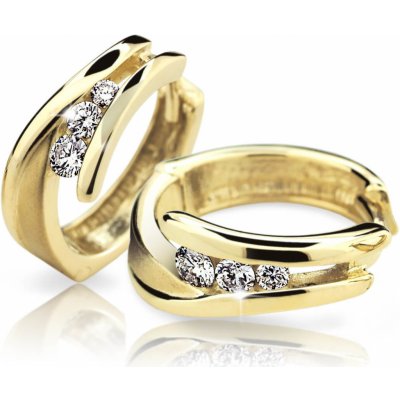 Cutie Diamonds kruhové ze žlutého zlata s brilianty DZ6433-1794-80-00-X-1
