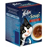 Felix Soup Hovězí, kuře, jehně 6 x 48 g – Hledejceny.cz