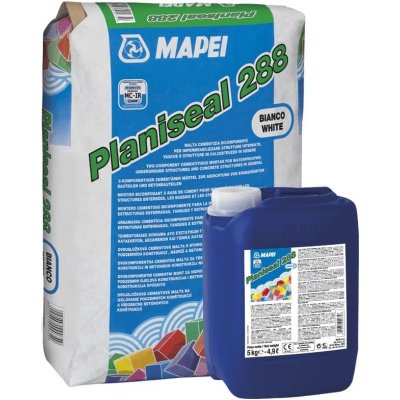 Mapei PLANISEAL 288 (A+B) Dvousložková hydroizolační cementová stěrka, šedá, 25 kg