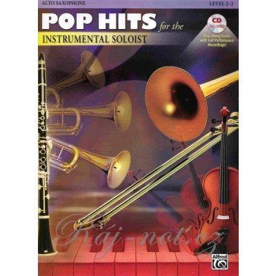 POP HITS + CD pro alto saxofon – Zboží Mobilmania