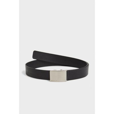 Gant opasek PLAQUE BUCKLE LEATHER belt černá – Zbozi.Blesk.cz