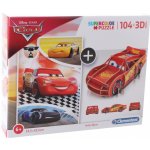 Clementoni Supercolors 3D model Cars 104 dílků – Sleviste.cz
