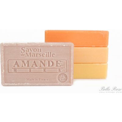 Le Chatelard Marseillské mýdlo Mandle a med Amande Miel 100 g