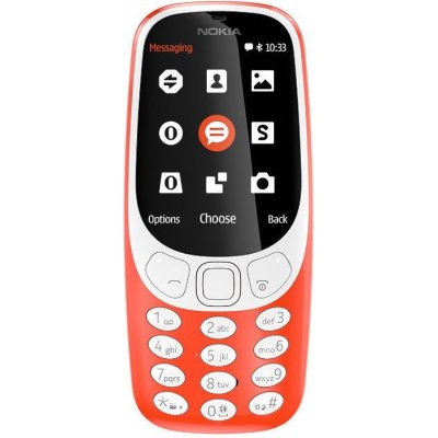 Nokia 3310 Dual SIM 2017 Red A00028109