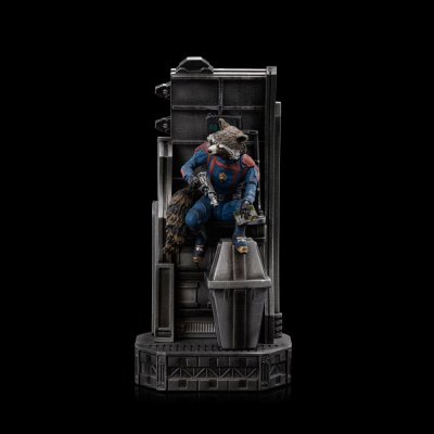 Iron Studios Marvel Scale socha 1/10 Guardians of the Galaxy Vol. 3 Rocket Racoon 20 cm