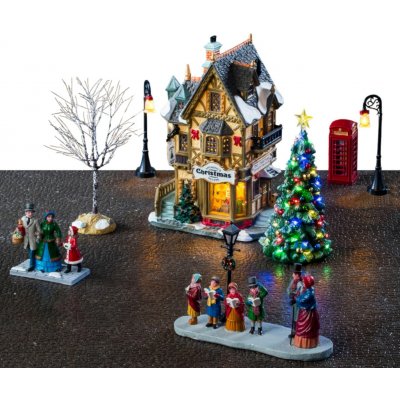 Lemax Vánoční dekorace sada Tannenbaum Christmas Shoppe Set – Hledejceny.cz