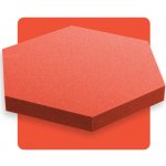 Akustický panel šestiúhelník vodní meloun 50x50 cm tloušťka 5cm hexagon – Hledejceny.cz