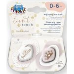 Canpol Babies symetrických silikon Little princess růžová 2 ks – Zboží Dáma