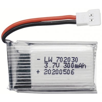 Li-Pol baterie 300mAh, 3.7V, 702030, 25C – Zboží Mobilmania