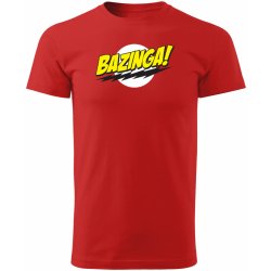 Pánské tričko The Big Bang Theory Teorie velkého třesku Bazinga