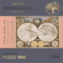 TREFL Wood Craft Origin Antická mapa světa 1000 dílků