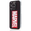 Pouzdro a kryt na mobilní telefon Apple AppleMix MARVEL Apple iPhone 15 Pro Max - gumový - černý / červené