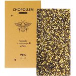 Chopollen BIO hořká s rouskovým pylem 74%, 85 g – Hledejceny.cz