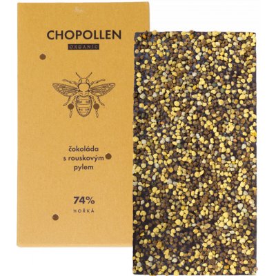 Chopollen BIO hořká s rouskovým pylem 74%, 85 g – Hledejceny.cz