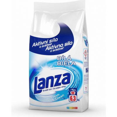 Lanza Fresh & Clean Bílá 6,3 kg 90 PD – Zbozi.Blesk.cz