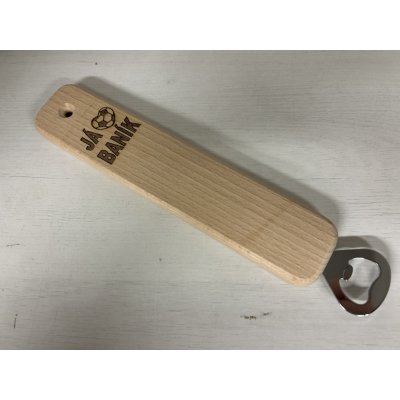 Dřevotéka - Dřevěný otvírák na pivo velký - Já - Baník – Hledejceny.cz