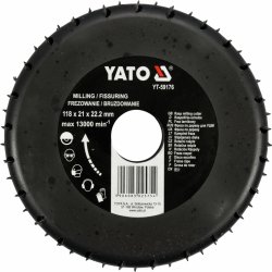 Rotační rašple frézovací 118 mm Yato YT 59176