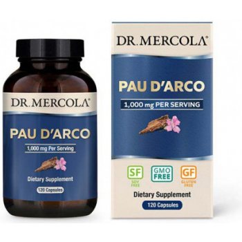 Dr.Mercola Pau d Arco 1000 mg 120 kapslí