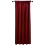 4sleep Jednobarevný hotový závěs Bella bordó 150x160 – Hledejceny.cz