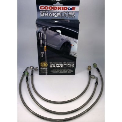 Goodridge - sada pancéřových brzdových hadiček - Mercedes G Standard (3L) s opletem + od VIN:055307 – Zboží Mobilmania