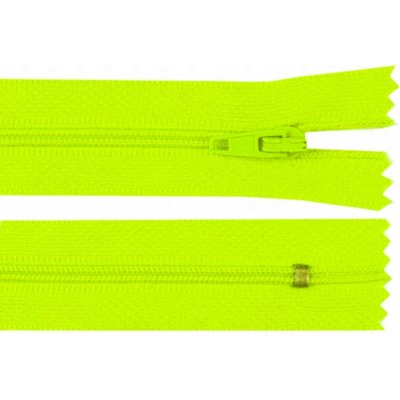 Pro Háčkování Spirálový zip pinlock No 3 délka 20 cm elektrický zelený – Hledejceny.cz