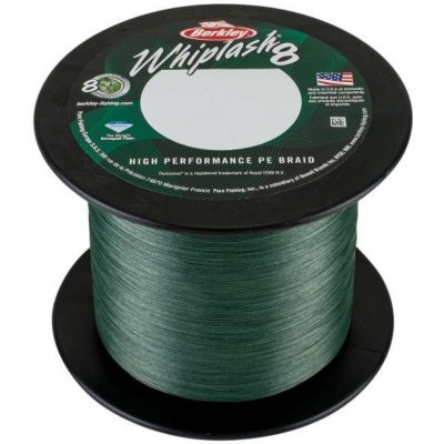 Berkley Šňůra Whiplash 8 Moss Green 1m 0,16mm – Zboží Mobilmania
