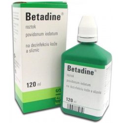 BETADINE DRM 100MG/ML DRM SOL 120ML