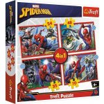 TREFL Hrdinný Spiderman 4v1 35,48,54,70 dílků – Sleviste.cz
