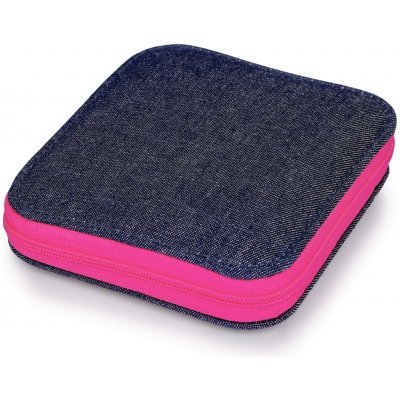 Prym Cestovní šitíčko denim 11 x 12 x 3 cm barva: růžová – Hledejceny.cz