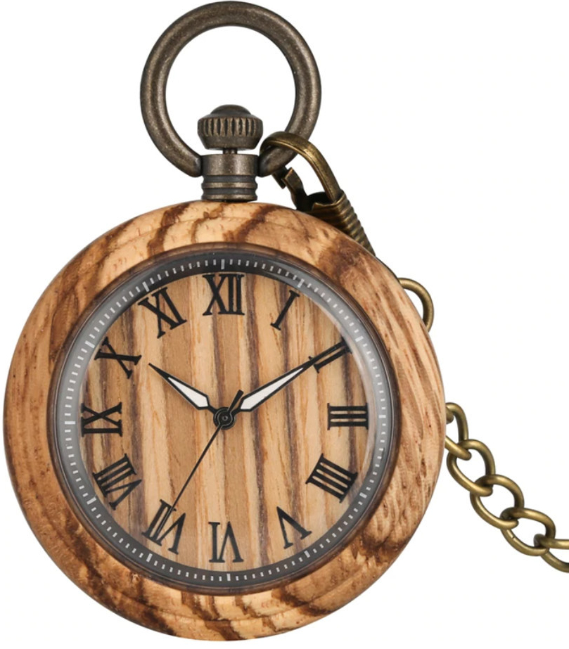 Antique Wooden Watch KW2030