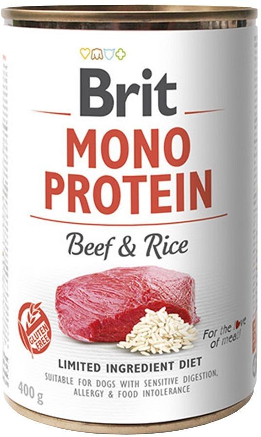 Brit Mono Protein Beef & Rice 400 g