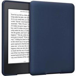 KW Mobile TPU Silicone KW5903517 pro Amazon Kindle Paperwhite 1/2/3 silikonové tmavě modré