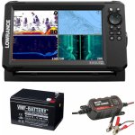 Lowrance eagle 9 se sondou tripleshot hd + baterie a nabíječka – Zboží Dáma