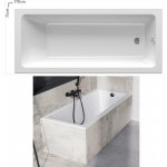 Ravak 10° Slim 170 x 75 cm CA71300000 – Zboží Dáma