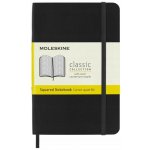 Moleskine Zápisník S měkké desky černý čtverečkovaný A6 96 listů – Hledejceny.cz