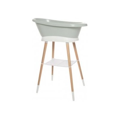 Bébé Jou sada digitální vaničky a stojanu Sense Edition Sky Green White – Hledejceny.cz