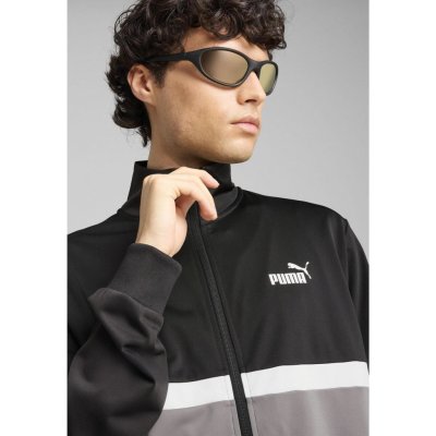 Puma Poly Colourblock Tracksuit Men Puma Black – Zboží Mobilmania