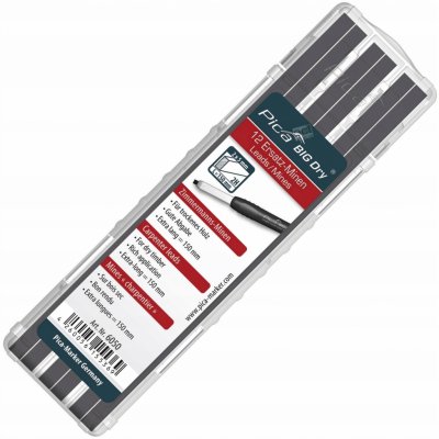 Pica tuhy náhradní hranaté pro Big Dry tuha 2H píše na suché dřevo black PC-6050 – Zboží Živě