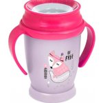 LOVI hrníček 360 Junior s úchyty Indian růžový 250 ml – Zboží Mobilmania