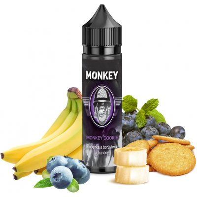 Monkey liquid Monkey Cookie aroma 11 ml – Zboží Mobilmania
